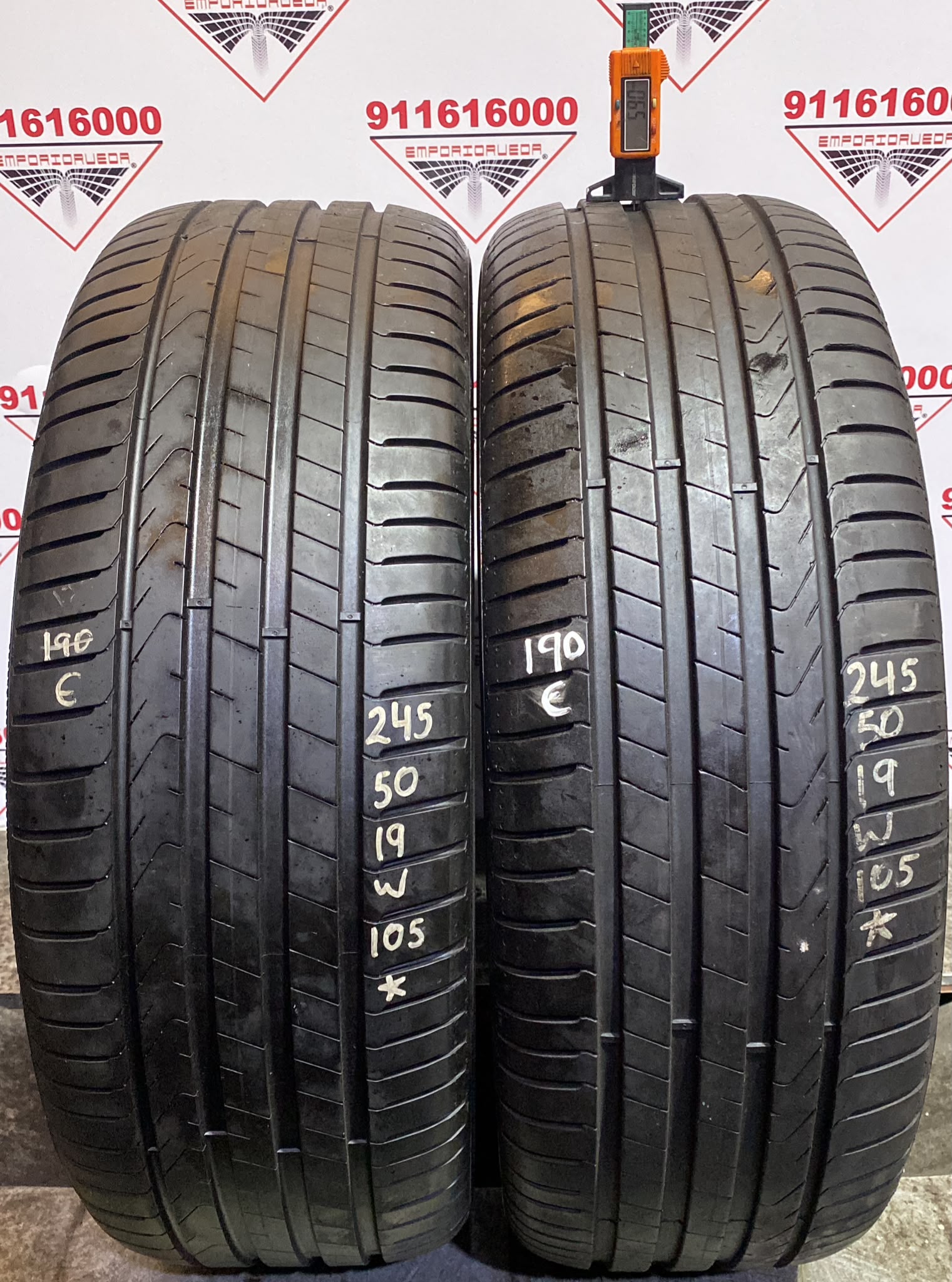 PIRELLI CINTURATO P7 USADO  245/50 R19 105 W